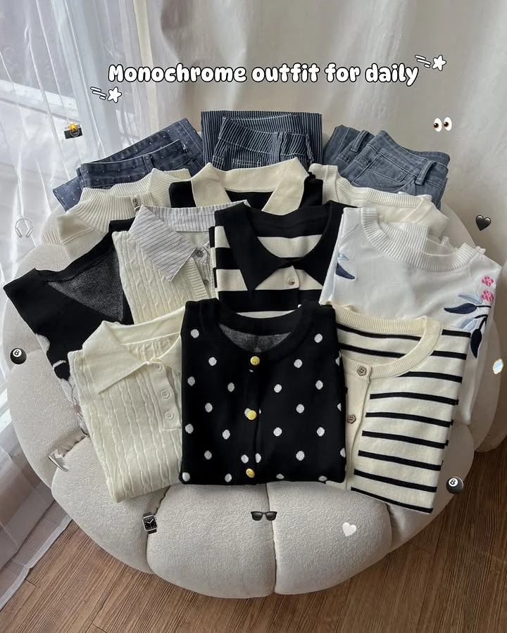 Monochrome Outfit Daily
